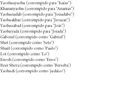 Escritas verdadeiras